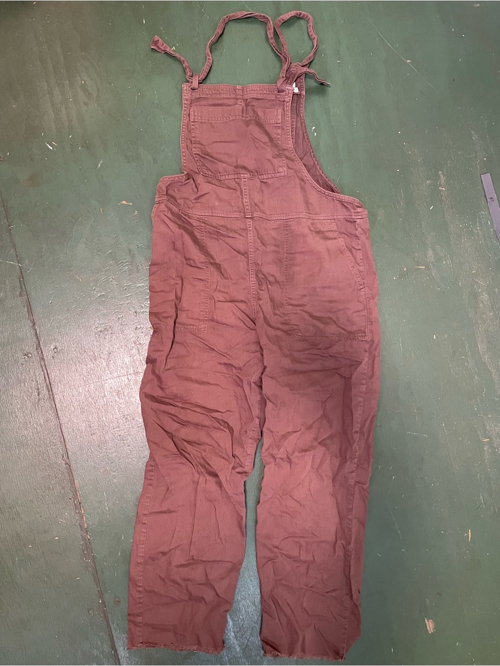 Aerie Brown Overalls Lightweight Small